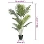 Artificial green PP palm tree 120 cm by , Trees - Ref: Foro24-4010672, Price: 49,95 €, Discount: %