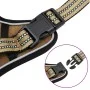 Brown adjustable dog harness with reflective bands, size S. by , Dog products - Ref: Foro24-4013362, Price: 22,02 €, Discount: %