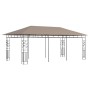 Gazebo with taupe gray mosquito net 6x3x2.73 m 180 g/m² by vidaXL, Tents and gazebos - Ref: Foro24-312253, Price: 295,40 €, D...