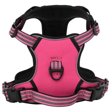Arnés para perros con bandas reflectantes ajustables rosa M de , Productos para perros - Ref: Foro24-4013369, Precio: 17,86 €...