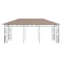 Gazebo with taupe gray mosquito net 6x3x2.73 m 180 g/m² by vidaXL, Tents and gazebos - Ref: Foro24-312253, Price: 295,40 €, D...