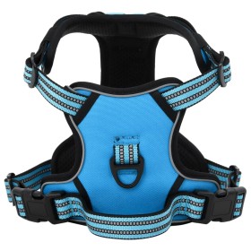Hundegeschirr mit verstellbaren reflektierenden Bändern, blau, Größe XL. von , Hundeprodukte - Ref: Foro24-4013376, Preis: 17...