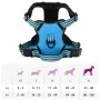 Dog harness with adjustable reflective bands, blue XL by , Dog products - Ref: Foro24-4013376, Price: 17,13 €, Discount: %