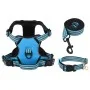 Dog harness with adjustable blue leash and collar. by , Dog products - Ref: Foro24-4013381, Price: 25,18 €, Discount: %