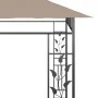 Gazebo with taupe gray mosquito net 6x3x2.73 m 180 g/m² by vidaXL, Tents and gazebos - Ref: Foro24-312253, Price: 284,33 €, D...