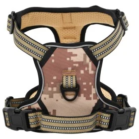 Hundegeschirr mit verstellbarer Leine und Halsband in Braun, Größe M. von , Hundeprodukte - Ref: Foro24-4013388, Preis: 23,39...