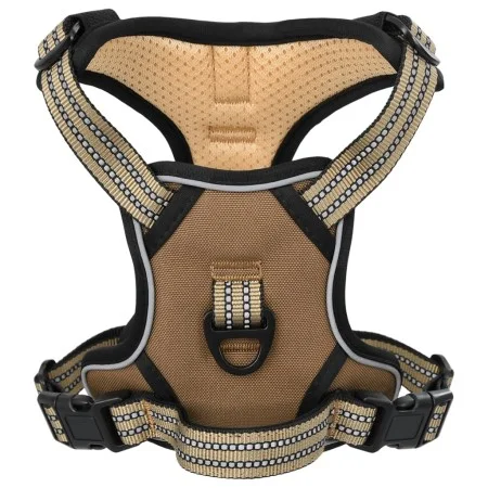 Dog harness with leash and adjustable brown XL collar by , Dog products - Ref: Foro24-4013397, Price: 25,18 €, Discount: %