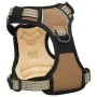 Dog harness with leash and adjustable brown XL collar by , Dog products - Ref: Foro24-4013397, Price: 25,18 €, Discount: %