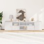 Eckschrank aus weißem Ingenieurholz 200x40x45 cm von , Schränke und Lagerung - Ref: Foro24-3307828, Preis: 129,69 €, Rabatt: %