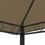Garden kiosk table and benches taupe gray 180g/m² 2.5x1.5x2.4m by vidaXL, Tents and gazebos - Ref: Foro24-312222, Price: 327,...