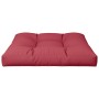 Cushion for pallet sofa in red wine fabric 80x80x12 cm by , Cushions for chairs and sofas - Ref: Foro24-360500, Price: 40,18 ...