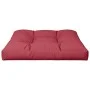 Cushion for pallet sofa in red wine fabric 80x80x12 cm by , Cushions for chairs and sofas - Ref: Foro24-360500, Price: 39,65 ...