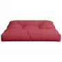 Cushion for pallet sofa in red wine fabric 80x80x12 cm by , Cushions for chairs and sofas - Ref: Foro24-360500, Price: 39,65 ...
