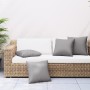 Sofakissen 4 Stück, grauer Stoff, 40x40 cm. von , Kissen für Stühle und Sofas - Ref: Foro24-360360, Preis: 29,03 €, Rabatt: %