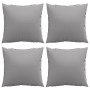 Cojines de sofá 4 unidades tela gris 40x40 cm de , Cojines para sillas y sofás - Ref: Foro24-360360, Precio: 29,03 €, Descuen...