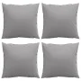 Sofakissen 4 Stück, grauer Stoff, 40x40 cm. von , Kissen für Stühle und Sofas - Ref: Foro24-360360, Preis: 28,60 €, Rabatt: %