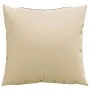 Sofa cushions 4 units beige fabric 40x40 cm by , Cushions for chairs and sofas - Ref: Foro24-360362, Price: 28,60 €, Discount: %