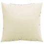 Cojines de sofá 4 unidades tela crema 50x50 cm de , Cojines para sillas y sofás - Ref: Foro24-360383, Precio: 42,99 €, Descue...