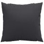 Cojines de sofá 4 unidades negro tela negro 50x50 cm