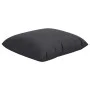 Sofa cushions 4 units black fabric black 50x50 cm by , Cushions for chairs and sofas - Ref: Foro24-360388, Price: 41,30 €, Di...