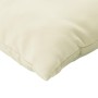 Sofakissen 4 Stück in Cremefarbenem Stoff, 60x60 cm. von , Kissen für Stühle und Sofas - Ref: Foro24-360405, Preis: 49,85 €, ...