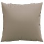 Sofakissen 4 Stück Stoff grau taupe 60x60 cm von , Kissen für Stühle und Sofas - Ref: Foro24-360411, Preis: 53,31 €, Rabatt: %