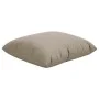 Sofa cushions 4 units in gray taupe fabric 60x60 cm by , Cushions for chairs and sofas - Ref: Foro24-360411, Price: 52,57 €, ...