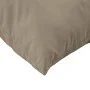 Sofa cushions 4 units in gray taupe fabric 60x60 cm by , Cushions for chairs and sofas - Ref: Foro24-360411, Price: 52,57 €, ...