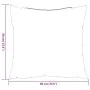 Sofa cushions 4 units in gray taupe fabric 60x60 cm by , Cushions for chairs and sofas - Ref: Foro24-360411, Price: 52,57 €, ...