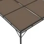 Garden gazebo with taupe gray side curtain 4x3x2.25 m by vidaXL, Tents and gazebos - Ref: Foro24-312264, Price: 229,80 €, Dis...