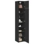 Narrow black engineered wood wardrobe 40x42.5x225 cm by , Sideboards - Ref: Foro24-3281281, Price: 172,99 €, Discount: %