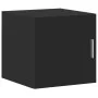 Narrow black engineered wood wardrobe 40x42.5x225 cm by , Sideboards - Ref: Foro24-3281281, Price: 172,99 €, Discount: %