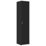 Narrow black engineered wood wardrobe 40x42.5x225 cm by , Sideboards - Ref: Foro24-3281281, Price: 175,76 €, Discount: %