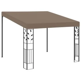 Gazebo with wall mounting taupe gray 3x3x2.5 m by vidaXL, Tents and gazebos - Ref: Foro24-312265, Price: 224,04 €, Discount: %