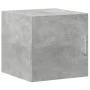 Narrow engineered wood wardrobe in gray concrete, 40x42.5x225 cm by , Sideboards - Ref: Foro24-3281276, Price: 164,33 €, Disc...