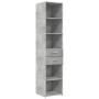 Armario estrecho madera ingeniería gris hormigón 40x42,5x225 cm de , Aparadores - Ref: Foro24-3281276, Precio: 166,94 €, Desc...