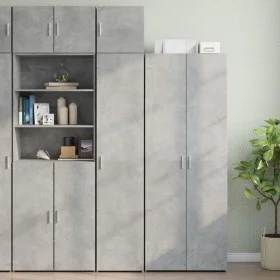 Armario estrecho madera ingeniería gris hormigón 40x42,5x225 cm de , Aparadores - Ref: Foro24-3281283, Precio: 141,03 €, Desc...