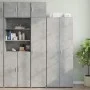 Narrow engineered wood wardrobe in gray concrete, 40x42.5x225 cm by , Sideboards - Ref: Foro24-3281283, Price: 140,41 €, Disc...