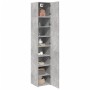 Narrow engineered wood wardrobe in gray concrete, 40x42.5x225 cm by , Sideboards - Ref: Foro24-3281283, Price: 142,30 €, Disc...