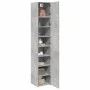 Narrow engineered wood wardrobe in gray concrete, 40x42.5x225 cm by , Sideboards - Ref: Foro24-3281283, Price: 140,41 €, Disc...