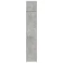 Narrow engineered wood wardrobe in gray concrete, 40x42.5x225 cm by , Sideboards - Ref: Foro24-3281283, Price: 140,41 €, Disc...