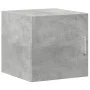 Schmaler Schrank aus grauem Beton-Ingenieurholz, 40x42,5x225 cm. von , Sideboards - Ref: Foro24-3281283, Preis: 140,41 €, Rab...