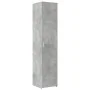 Narrow engineered wood wardrobe in gray concrete, 40x42.5x225 cm by , Sideboards - Ref: Foro24-3281283, Price: 140,41 €, Disc...