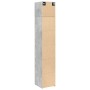 Narrow engineered wood wardrobe in gray concrete, 40x42.5x225 cm by , Sideboards - Ref: Foro24-3281283, Price: 142,30 €, Disc...
