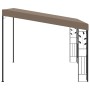 Cenador con montaje en la pared gris taupe 3x3x2,5 m de vidaXL, Carpas y cenadores - Ref: Foro24-312265, Precio: 233,63 €, De...