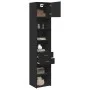 Narrow black engineered wood wardrobe 45x42.5x225 cm by , Sideboards - Ref: Foro24-3281295, Price: 165,10 €, Discount: %