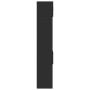 Narrow black engineered wood wardrobe 45x42.5x225 cm by , Sideboards - Ref: Foro24-3281295, Price: 167,63 €, Discount: %