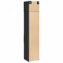 Narrow black engineered wood wardrobe 45x42.5x225 cm by , Sideboards - Ref: Foro24-3281295, Price: 165,10 €, Discount: %