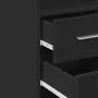 Narrow black engineered wood wardrobe 45x42.5x225 cm by , Sideboards - Ref: Foro24-3281295, Price: 165,10 €, Discount: %