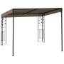 Gazebo with wall mounting taupe gray 3x3x2.5 m by vidaXL, Tents and gazebos - Ref: Foro24-312265, Price: 224,04 €, Discount: %